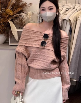 Strapless France style sweater