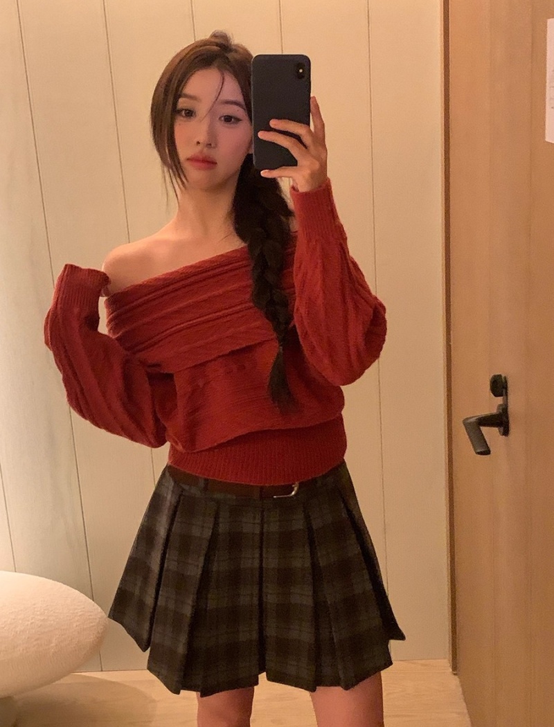 Strapless France style sweater