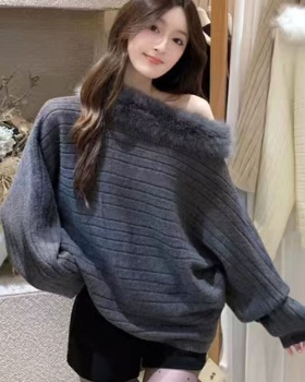 Winter all-match tops fashion temperament sweater