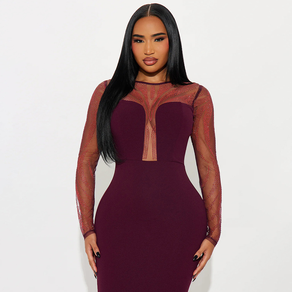 Venetian formal dress perspective dress for women