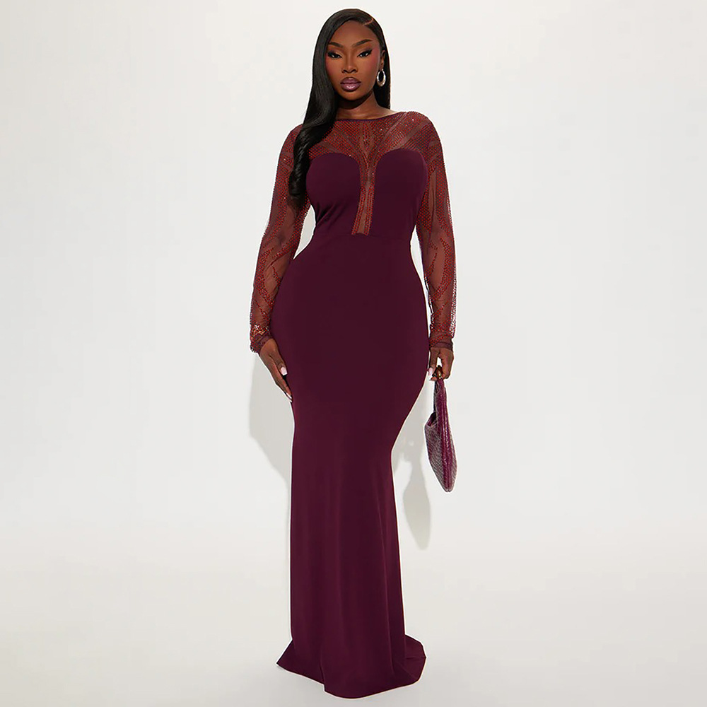 Venetian formal dress perspective dress for women