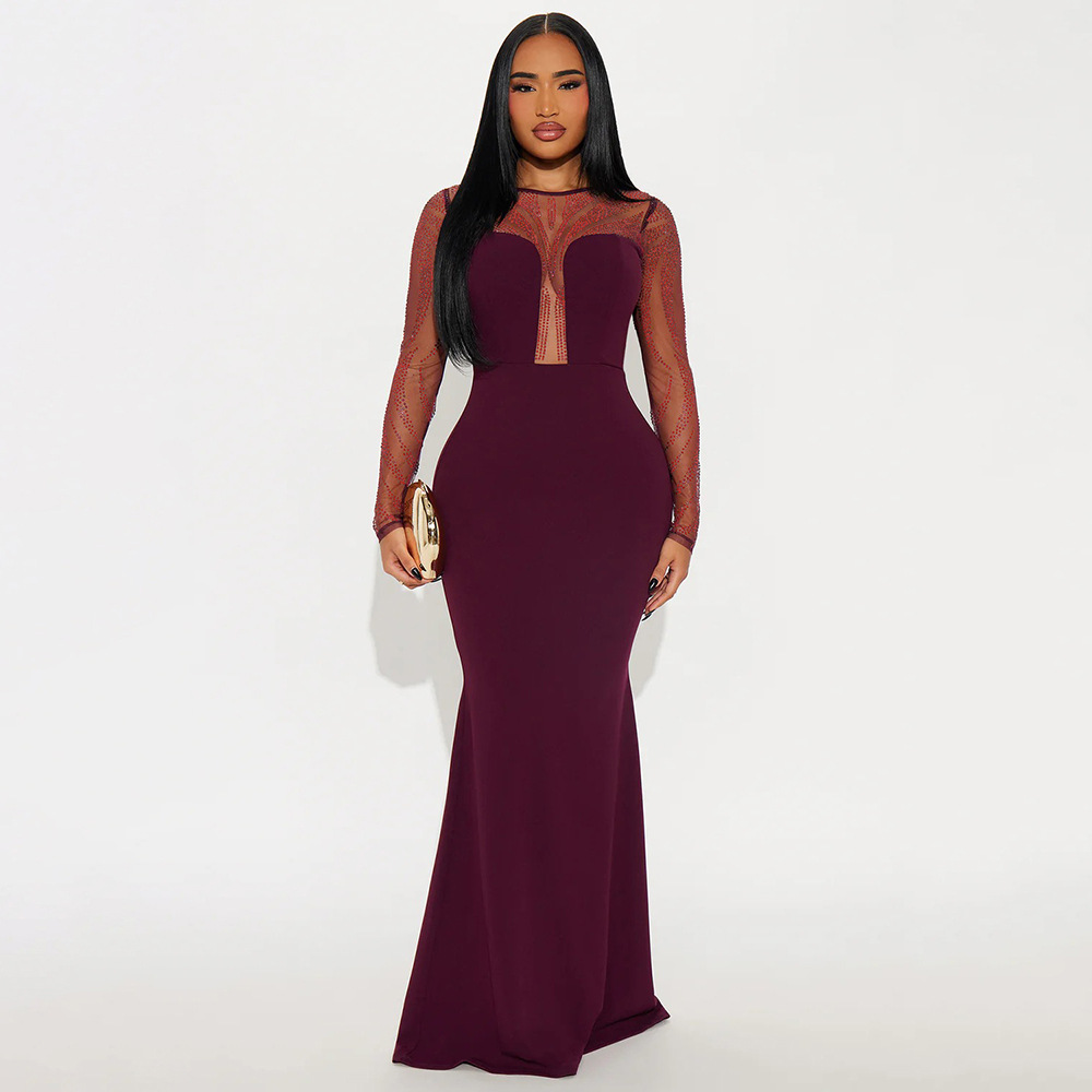 Venetian formal dress perspective dress for women