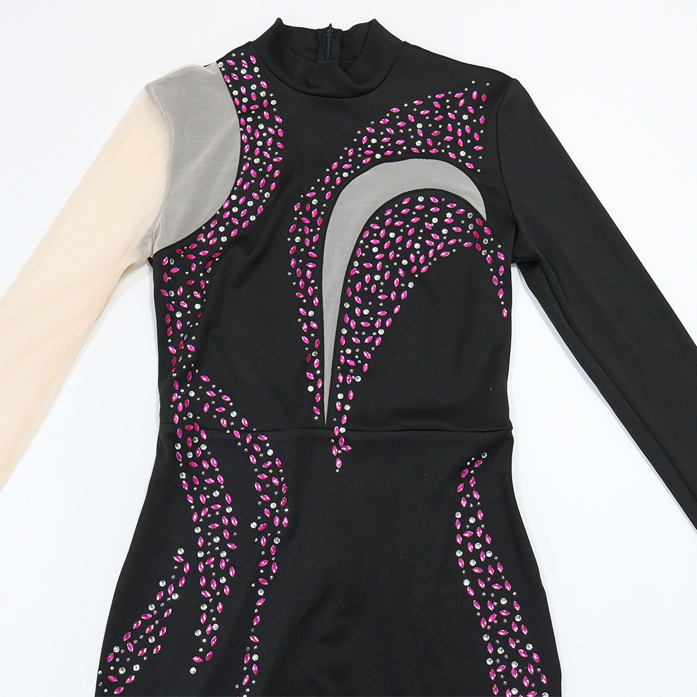 Slim formal dress package hip dress for women