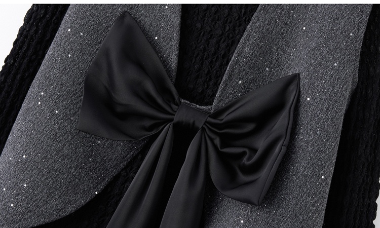 Spring waistcoat chanelstyle wide leg pants 3pcs set