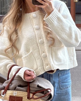 Simple European style Casual sweater for women