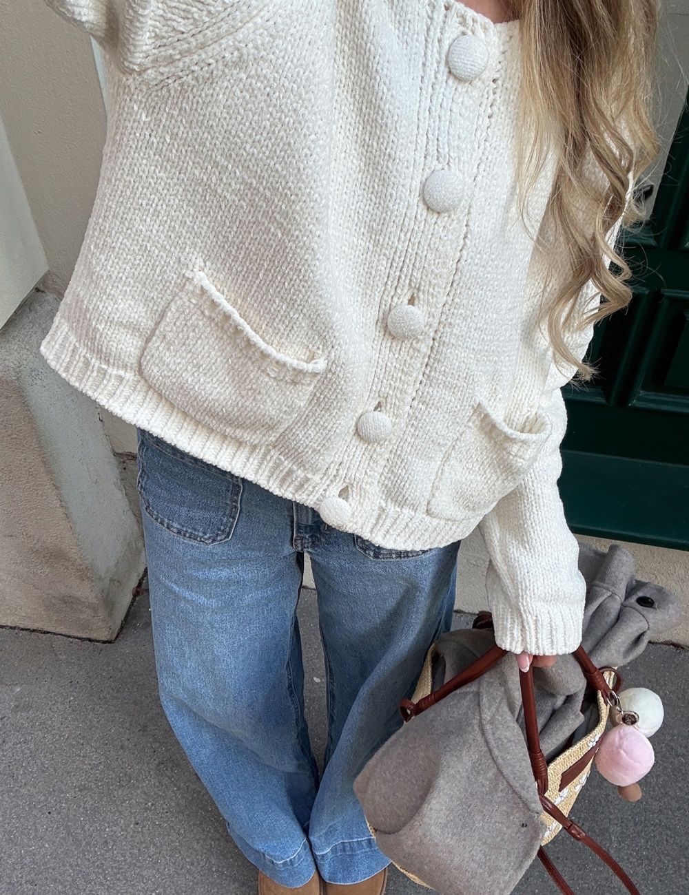 Simple European style Casual sweater for women