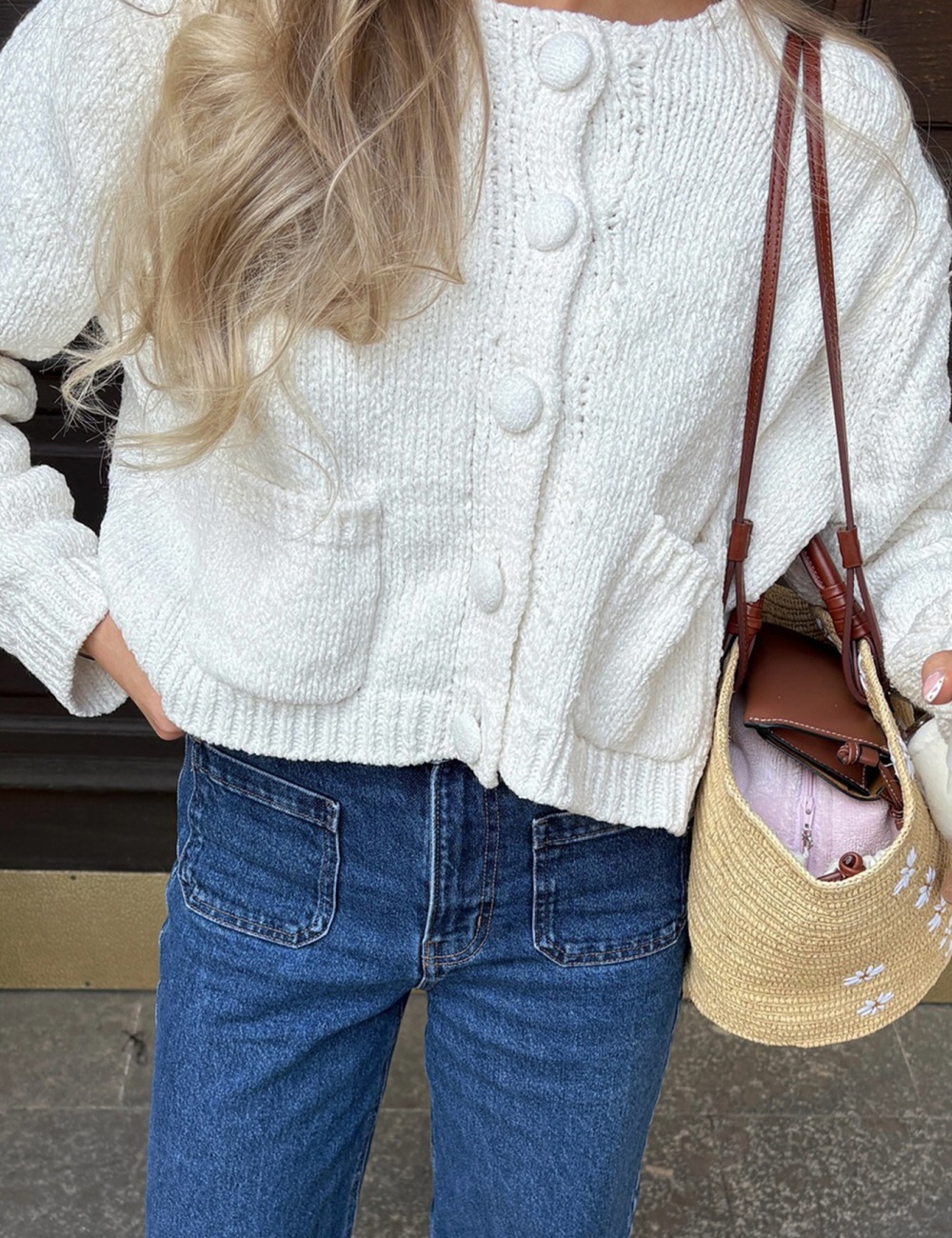 Simple European style Casual sweater for women