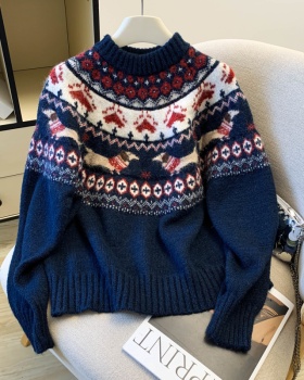 Thick tops pullover sweater