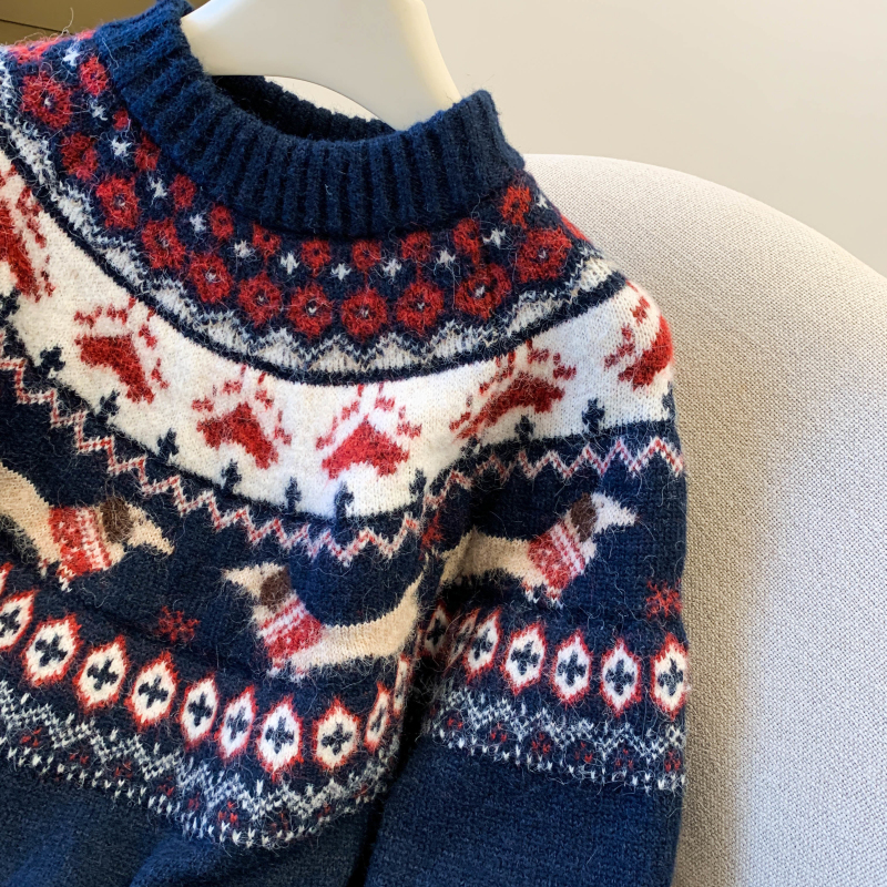 Thick tops pullover sweater