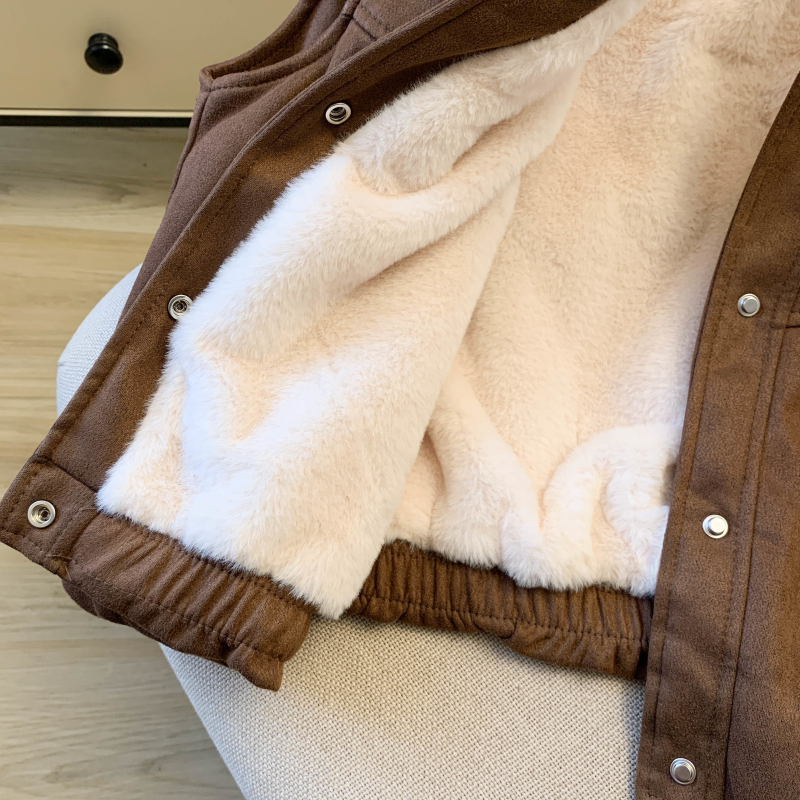 Western style cotton coat thick tops for women