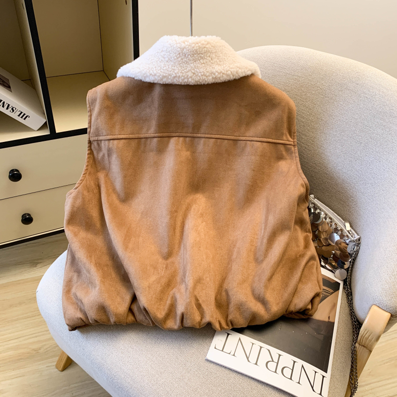 Western style cotton coat thick tops for women