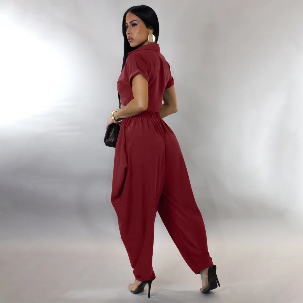 Sexy Casual tops fashion short bloomers a set for women