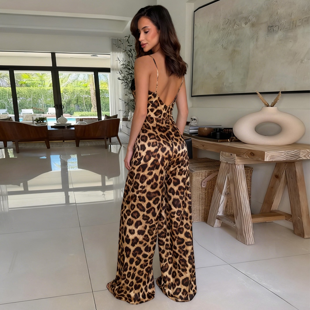 Splice lace sexy summer jumpsuit for women