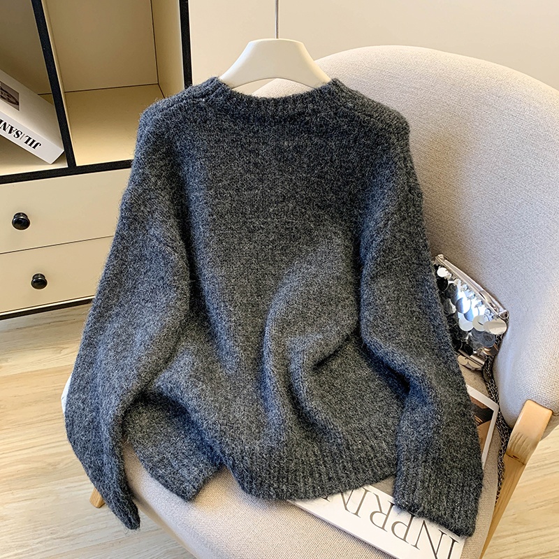 Sequins lazy thick inside the ride christmas sweater for women