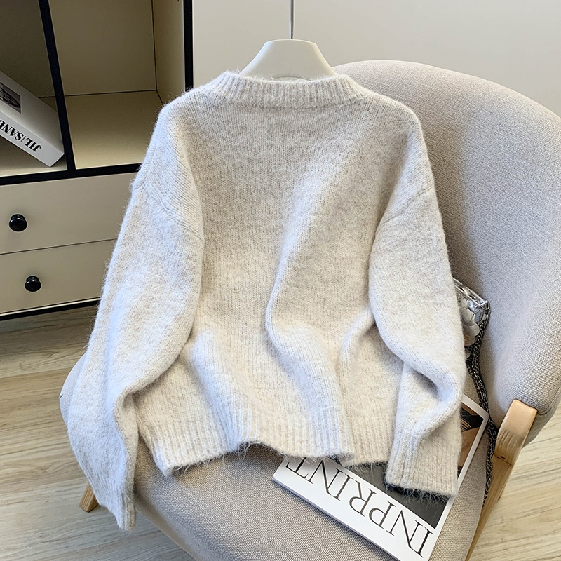 Sequins christmas slim winter pony sweater for women