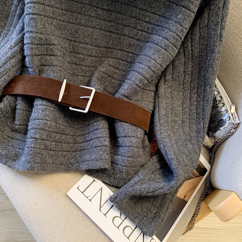 Slim imitation of mink hair sweater autumn tops