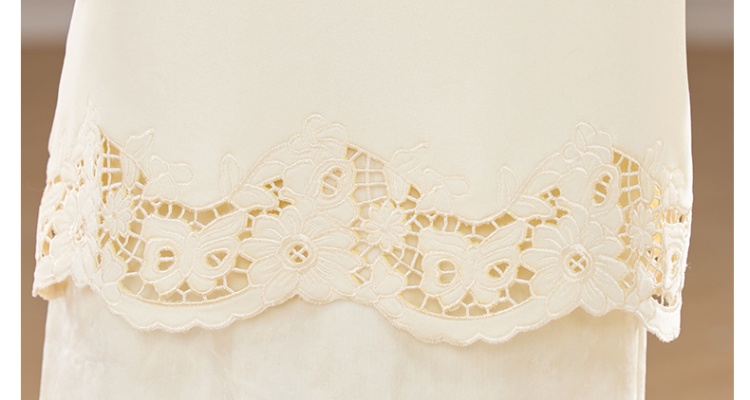 Winter hollow thick Western style skirt 2pcs set