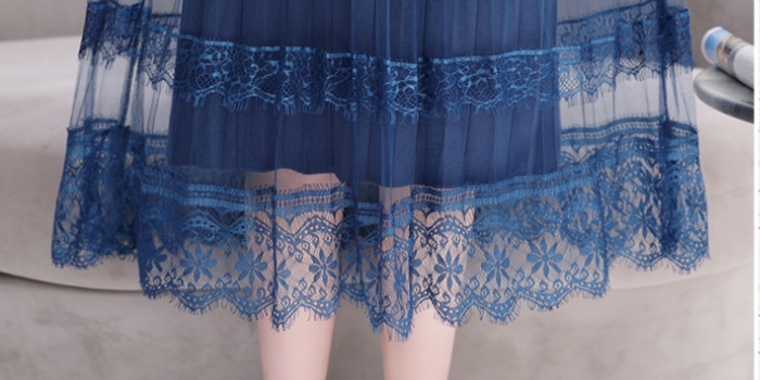 Pseudo-two temperament fashion elegant dress