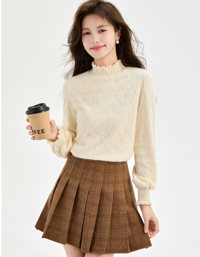 Thick inside the ride tops plus velvet bottoming shirt