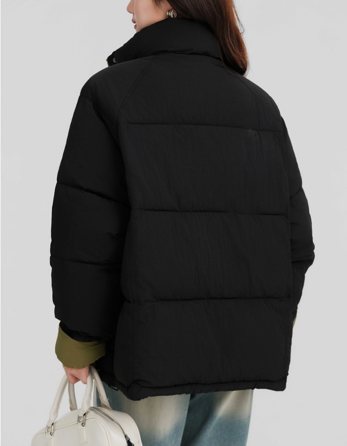 Mixed colors bread clothing cotton coat for women