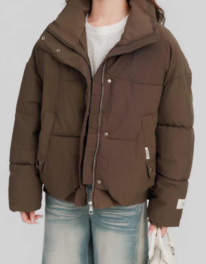 Autumn and winter short cotton coat all-match coat