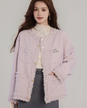 France style sueding tops chanelstyle tassels jacket