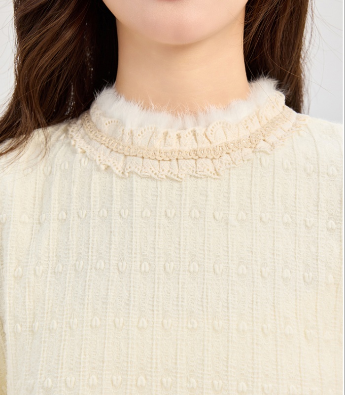 Long sleeve bottoming shirt tops for women