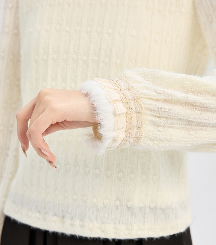 Long sleeve bottoming shirt tops for women