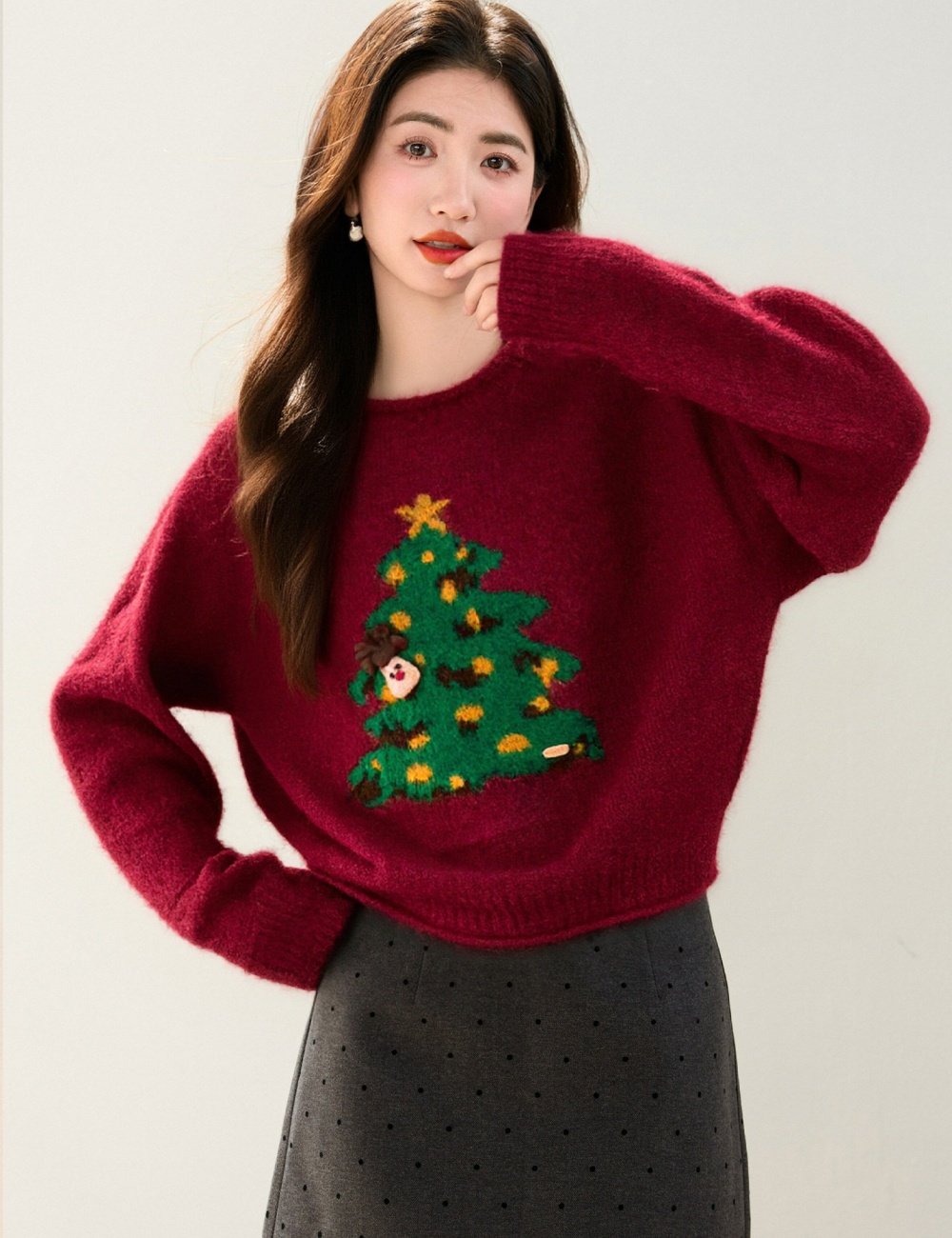 Autumn and winter sweater bottoming shirt for women
