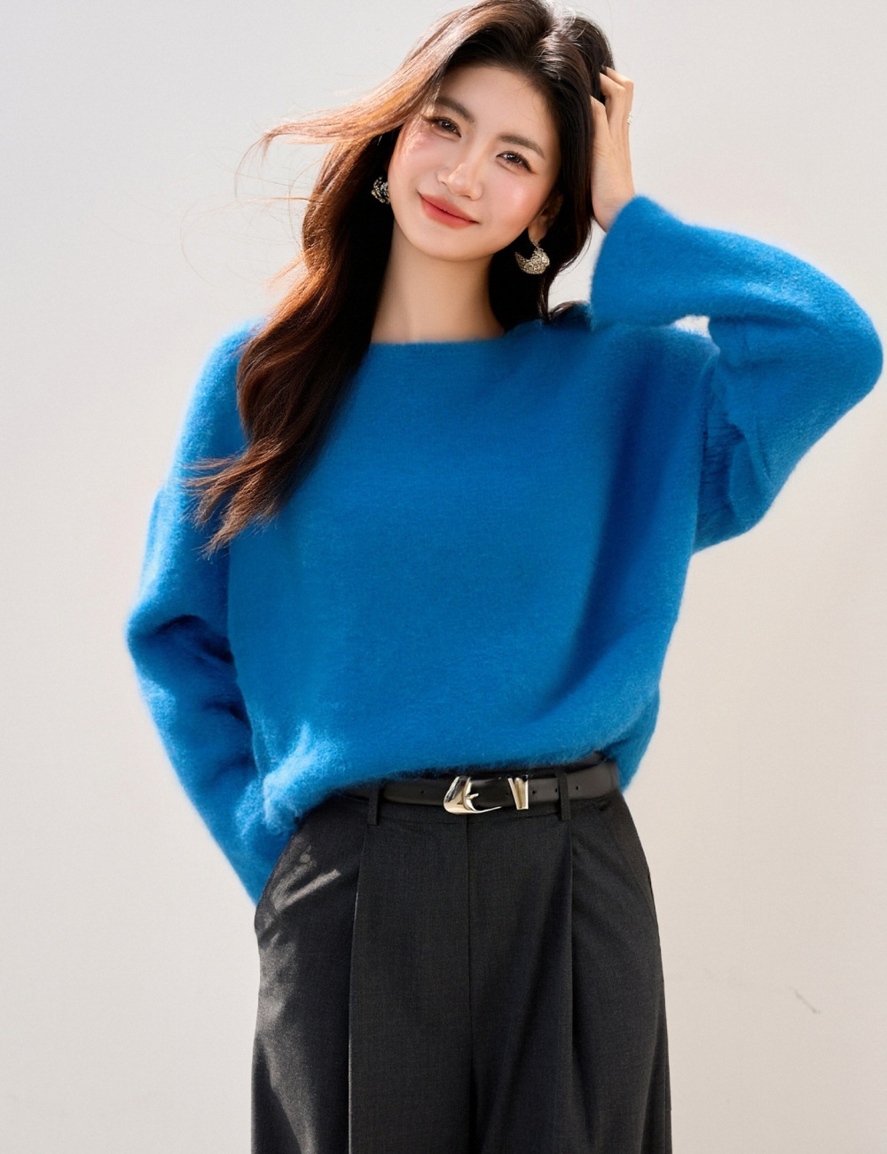 Tender France style sweater autumn and winter tops