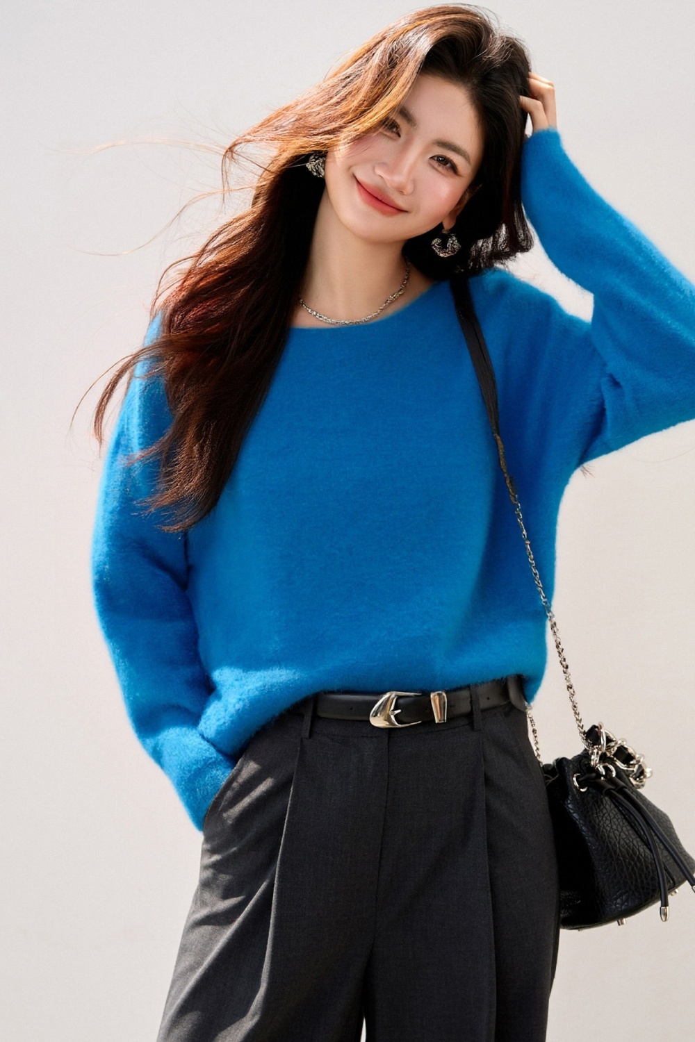 Tender France style sweater autumn and winter tops