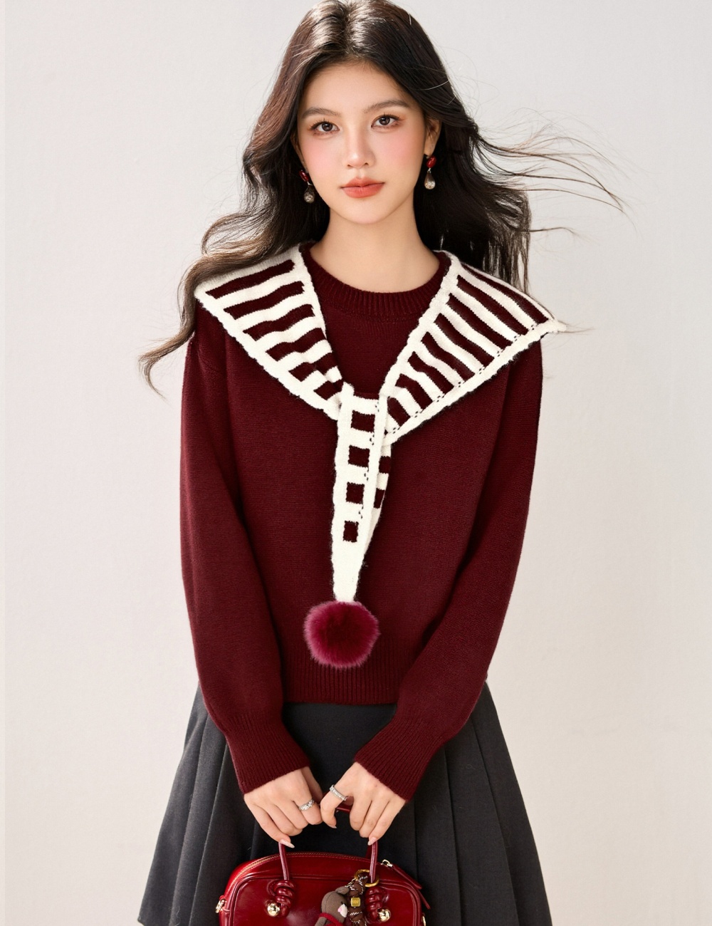 Red tops christmas sweater