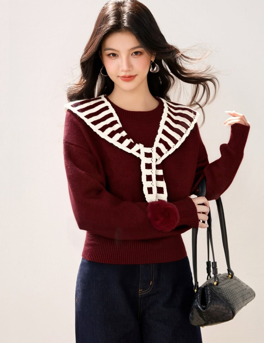 Red tops christmas sweater