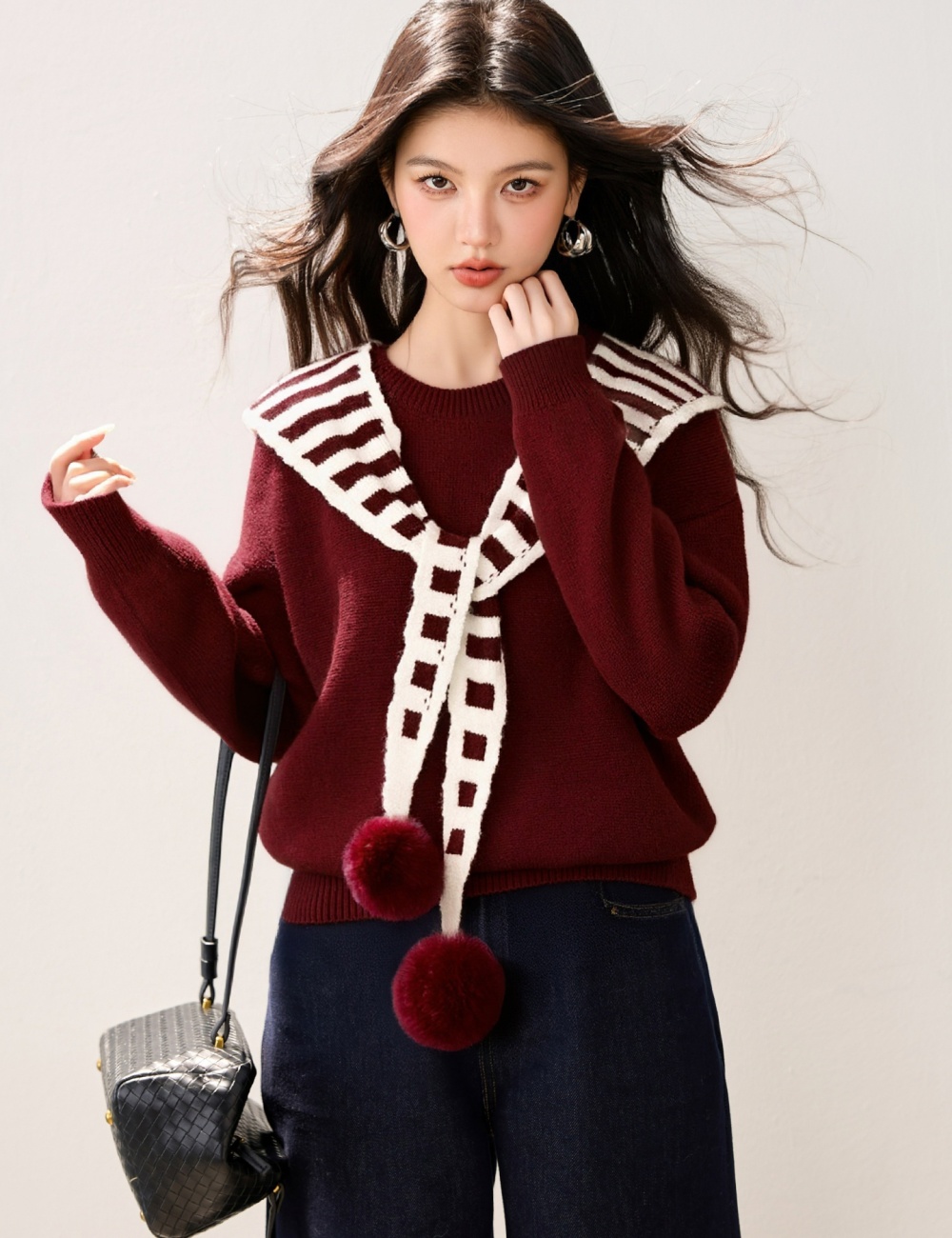 Red tops christmas sweater