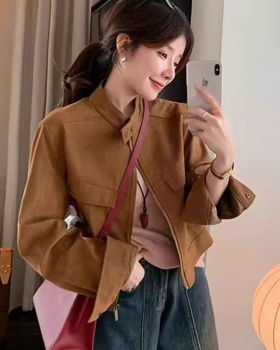 Korean style short jacket Casual autumn and winter coat