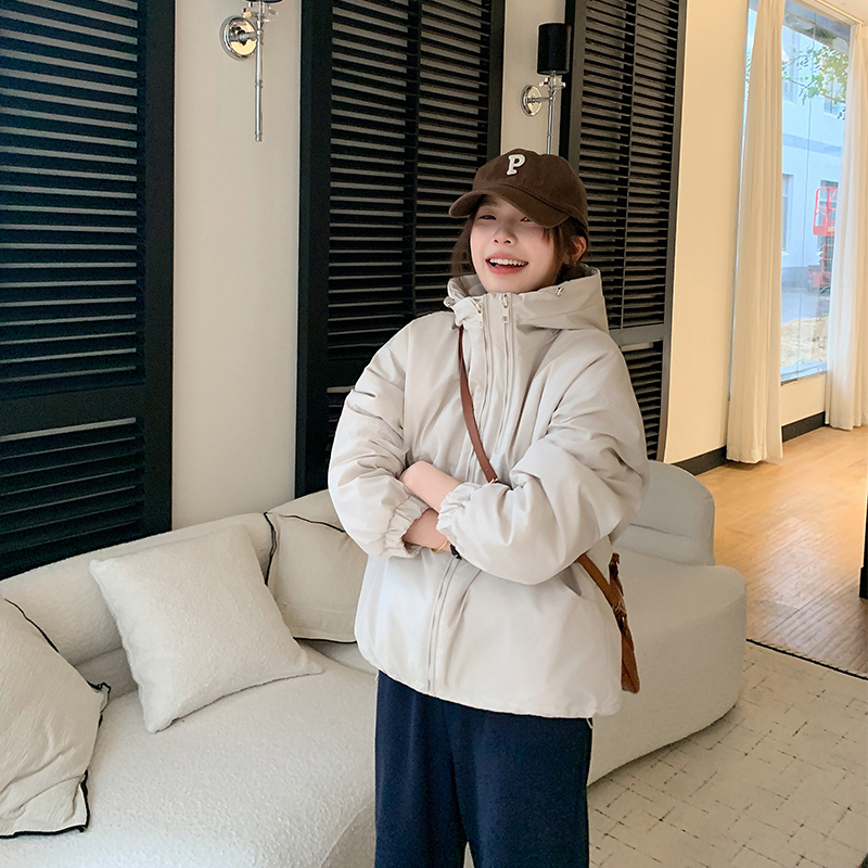 Short Korean style work clothing winter coat for women