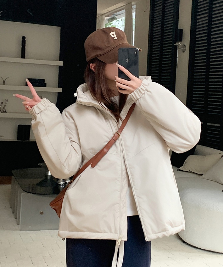Short Korean style work clothing winter coat for women