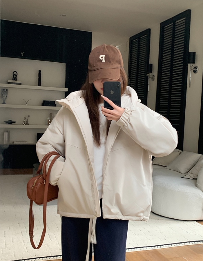 Short Korean style work clothing winter coat for women