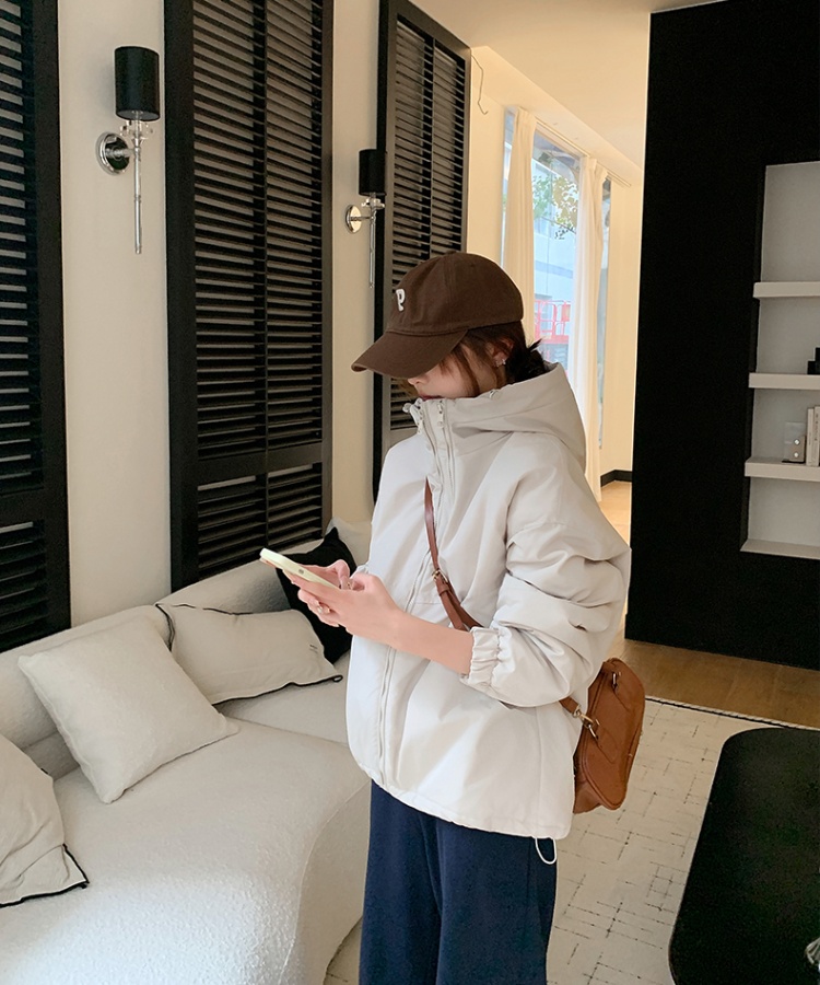 Short Korean style work clothing winter coat for women