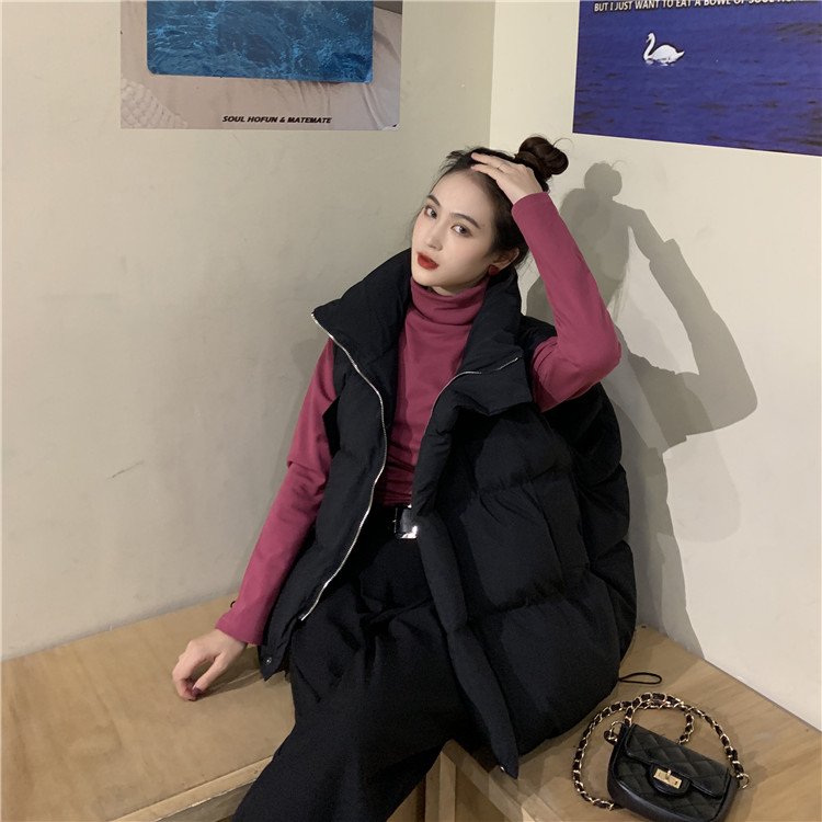 Autumn and winter coat niche waistcoat for women