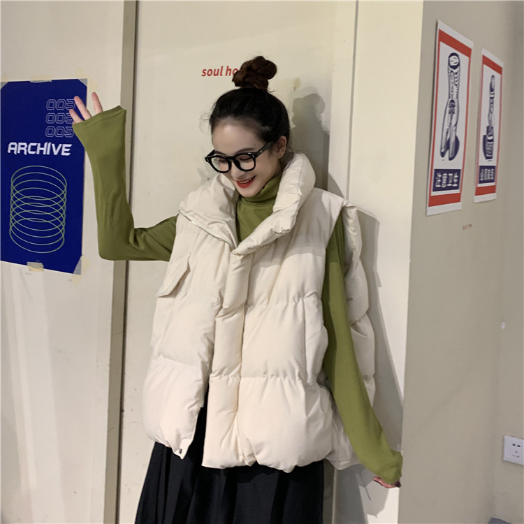 Autumn and winter coat niche waistcoat for women