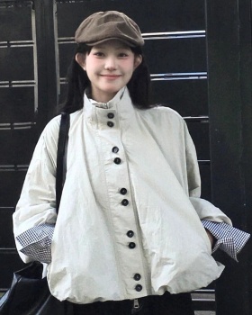 Temperament windbreaker jacket for women