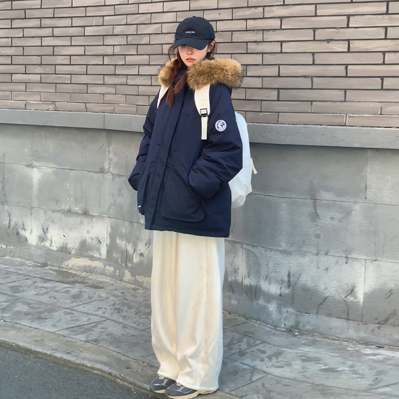 Niche work clothing down parka