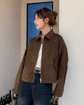 Retro short jacket niche tops for women