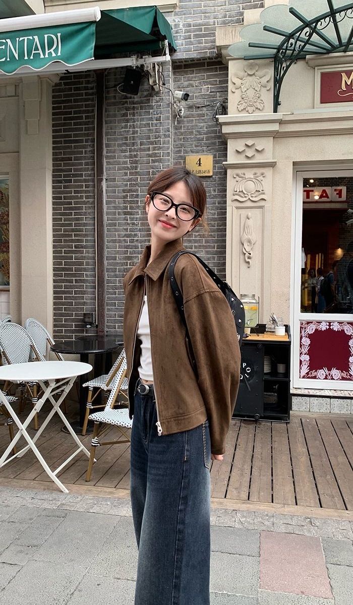 Retro short jacket niche tops for women