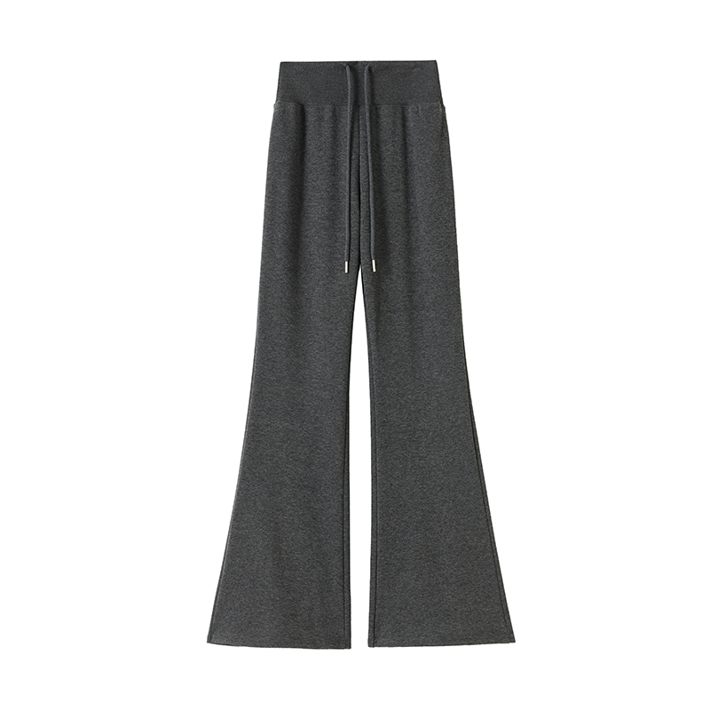 All-match cashmere pants Casual sports wide leg pants for women