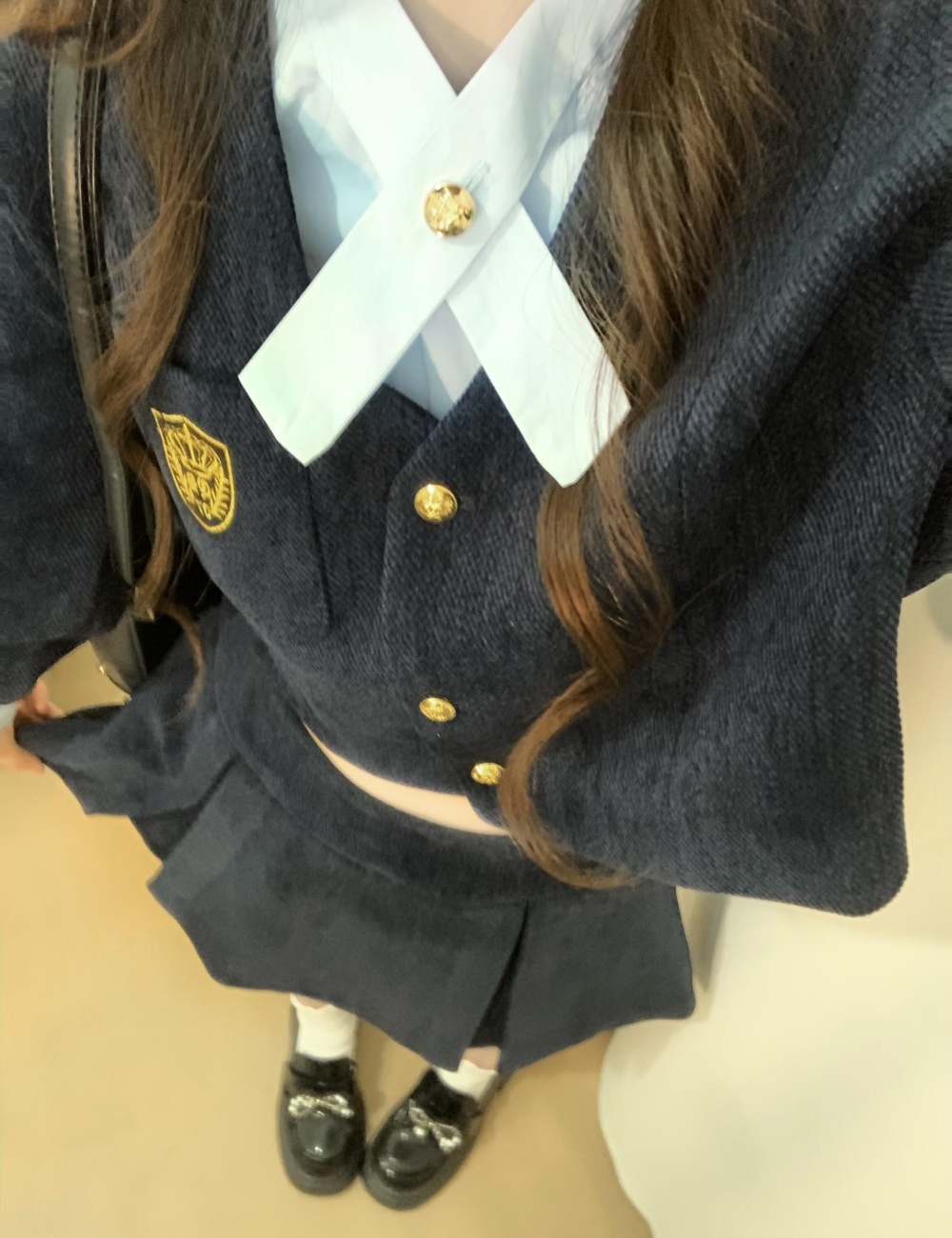 Autumn and winter chanelstyle dress a set for women