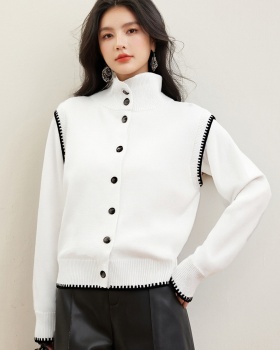 All-match Korean style sweater simple cardigan