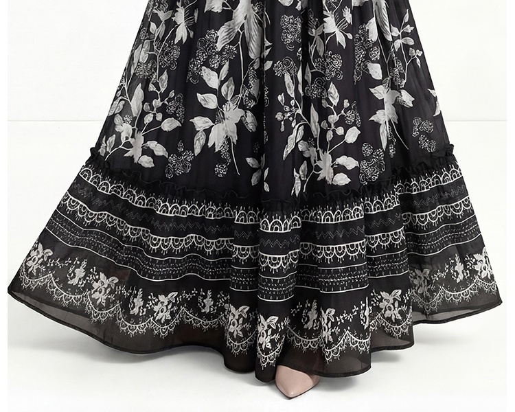 European style enlarge Pleats Please dress