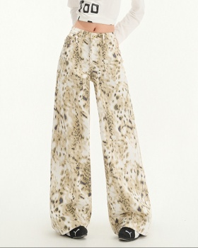 Casual American style long pants loose pants for women